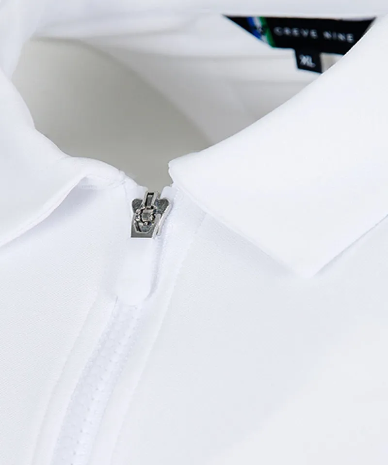 CREVE NINE: Men's Functional Pique Capri Polo