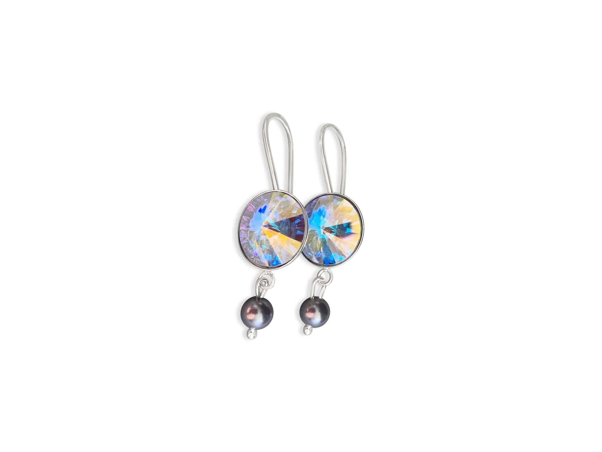 Crystal Earrings - Eliana (Multiple Colors)
