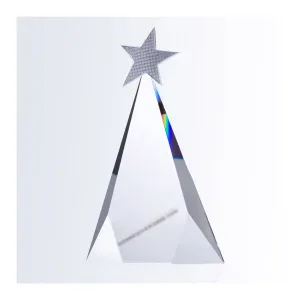 Crystal Metal Star Triangle|C8122