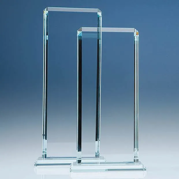 CrystalEdge Clear Echo Award in Foam Gift Box