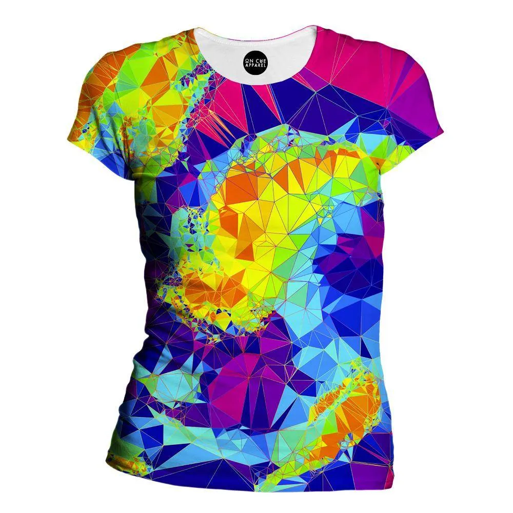 Crystals Womens T-Shirt