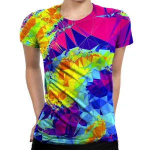 Crystals Womens T-Shirt