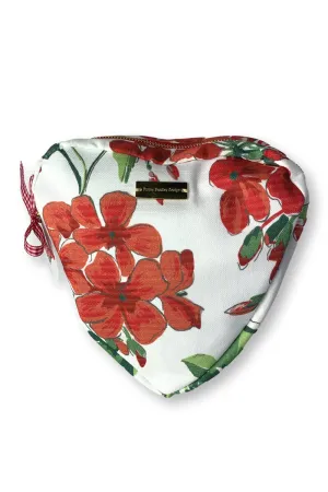 Cupid Heart Shaped Organizer in Cottage Grove Print