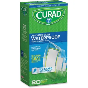 Curad Assorted Waterproof Transparent Bandages