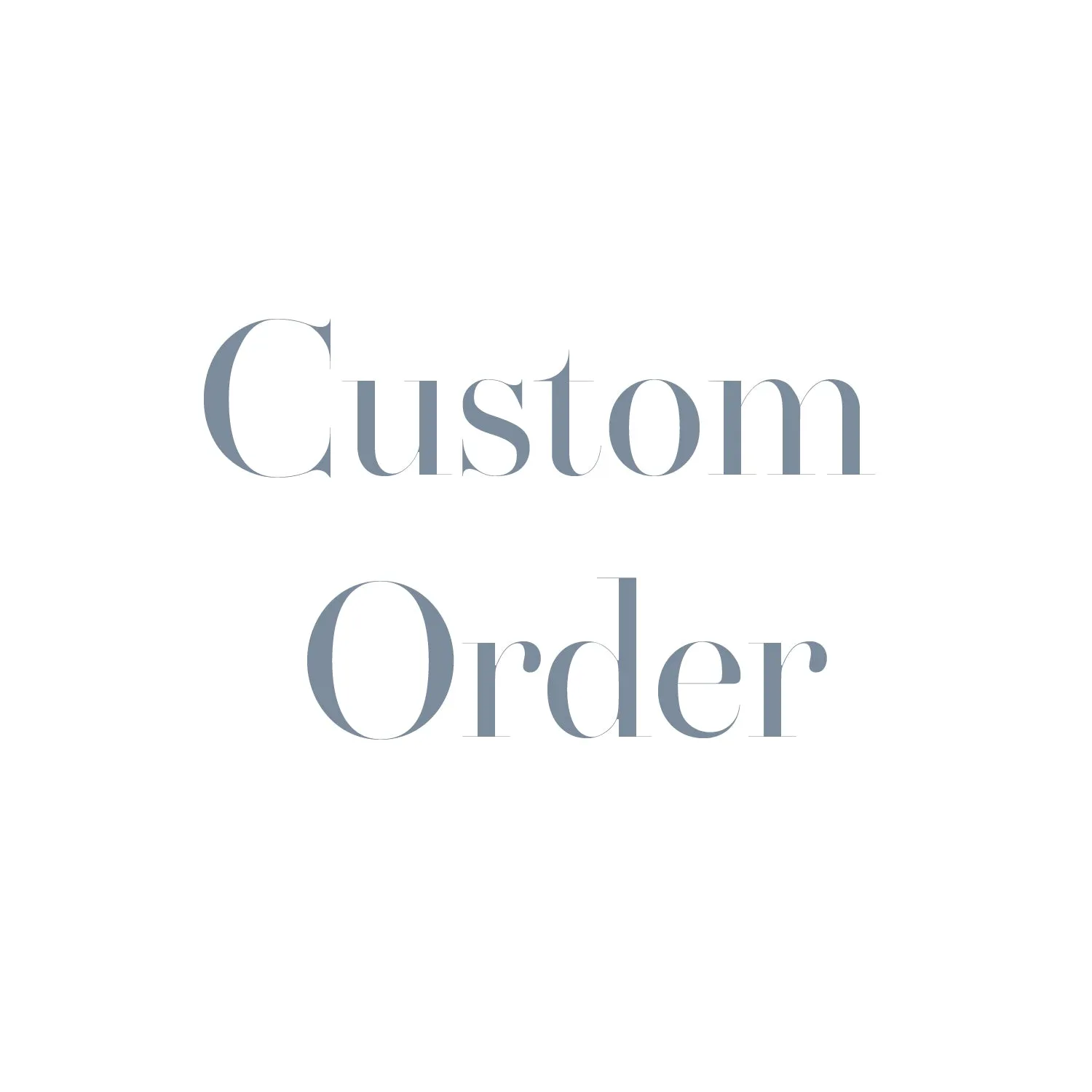 Custom Engraving- Priced By Character