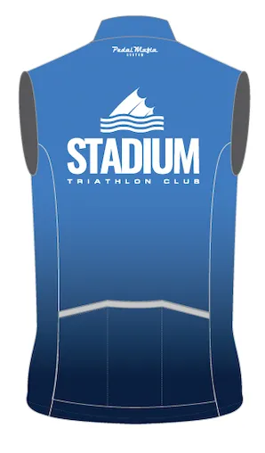 Custom Vest   Reflective Piping - Stadium Tri Club (STC)