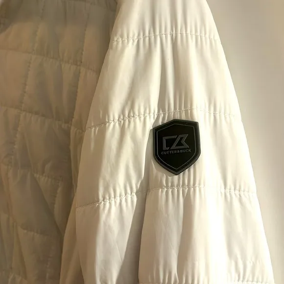 Cutter &amp; Buck Rainier PrimaLoft® Eco Insulated Rainier Popover Quilted Jacket