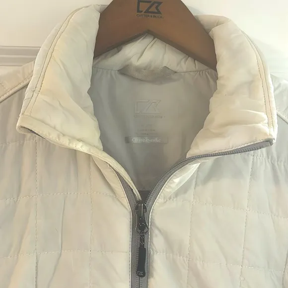 Cutter &amp; Buck Rainier PrimaLoft® Eco Insulated Rainier Popover Quilted Jacket