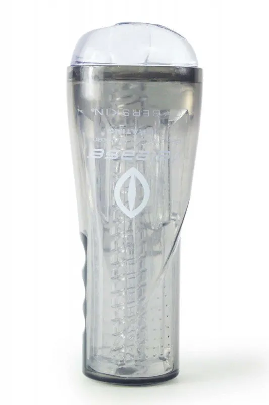 Cyberskin Release Stroker -Vibrating - Clear