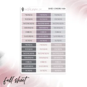 DATE COVERS VS6