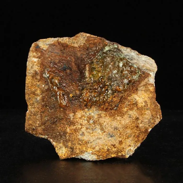 Daylight Fluorescent Hyalite Opal Specimen
