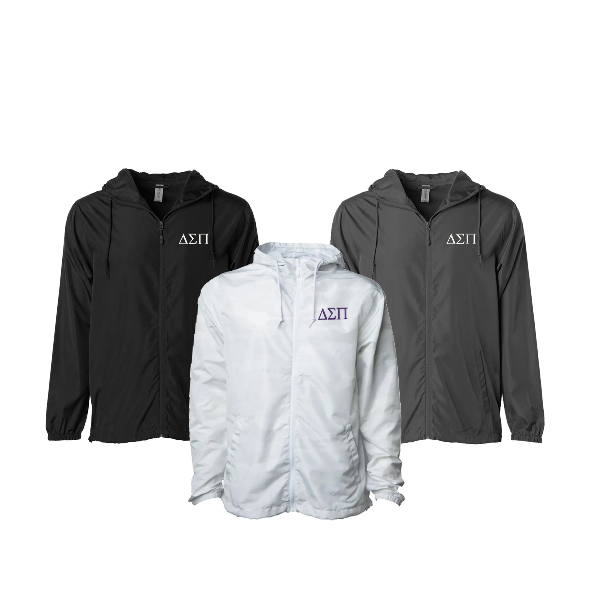 Delta Sigma Pi Windbreaker Jacket - Letters