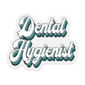 Dental Retro Sticker