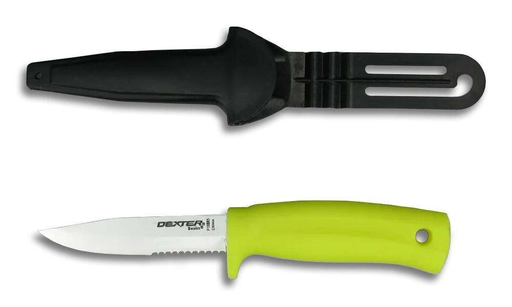 DEXTER P10885 NET KNIFE W/SHEATH 4"