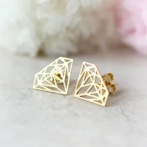 Diamond Shape Earrings
