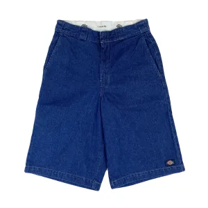 Dickies 13 inch Loose Fit Multi Pocket Short Denim Stone Washed Indigo