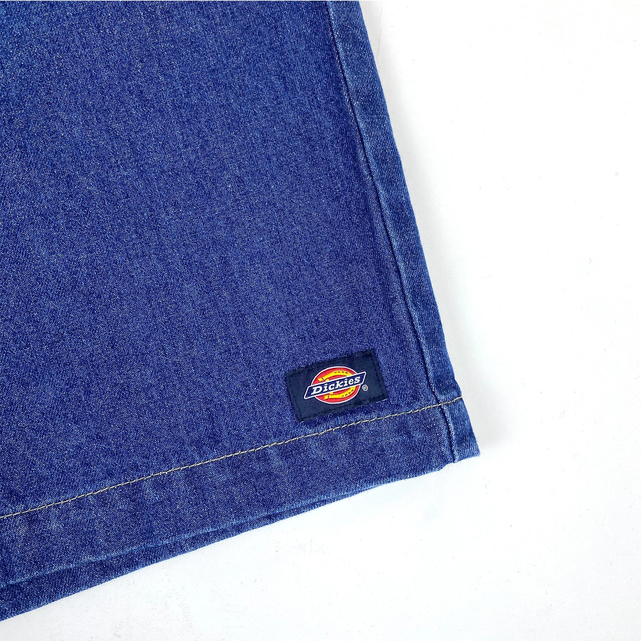 Dickies 13 inch Loose Fit Multi Pocket Short Denim Stone Washed Indigo