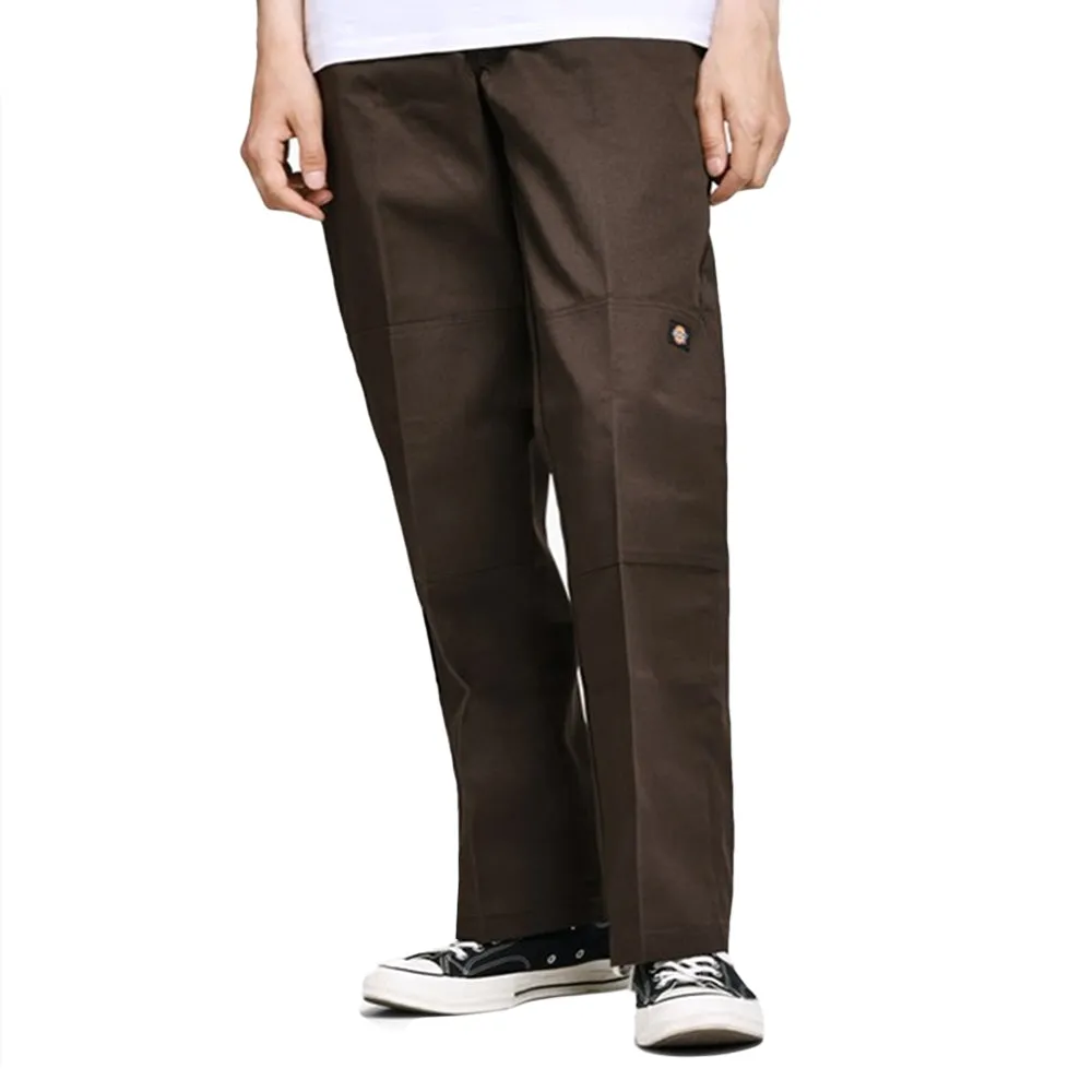 Dickies - 85-283 Loose Fit Double Knee Pants Dark Brown