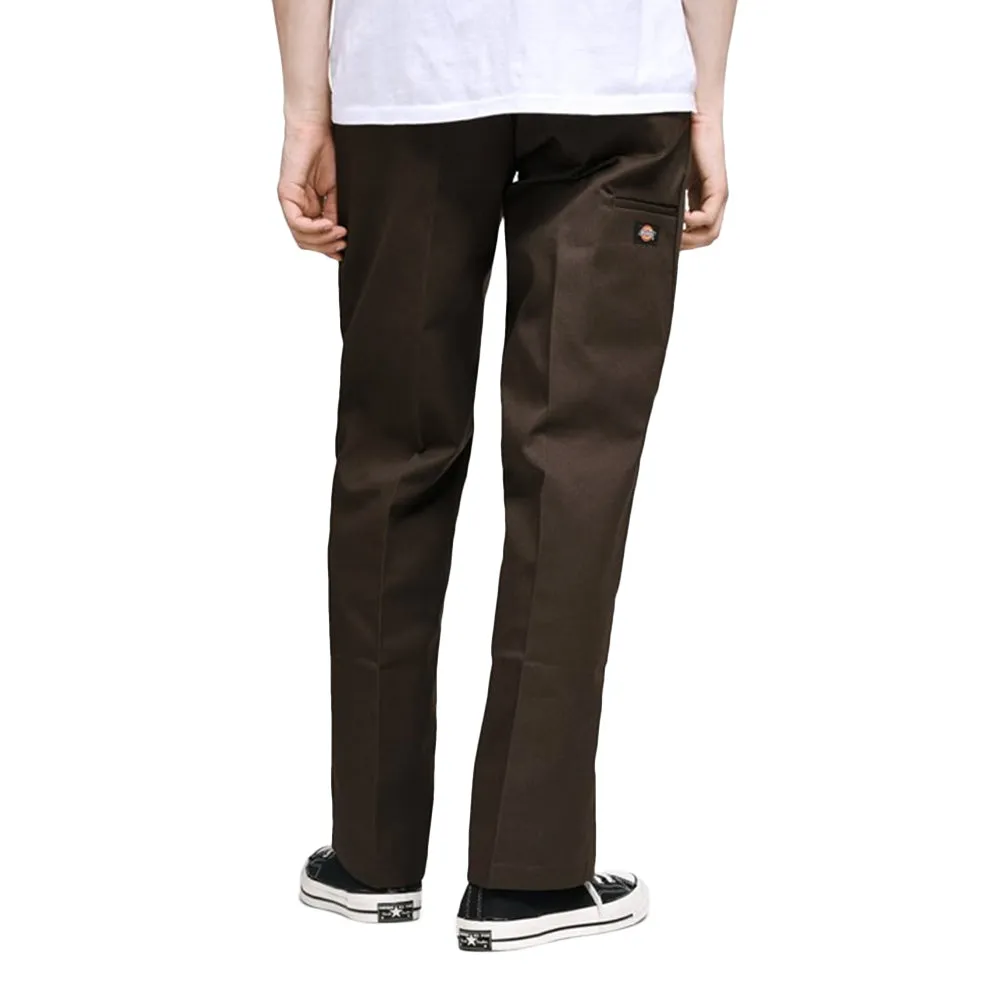 Dickies - 85-283 Loose Fit Double Knee Pants Dark Brown