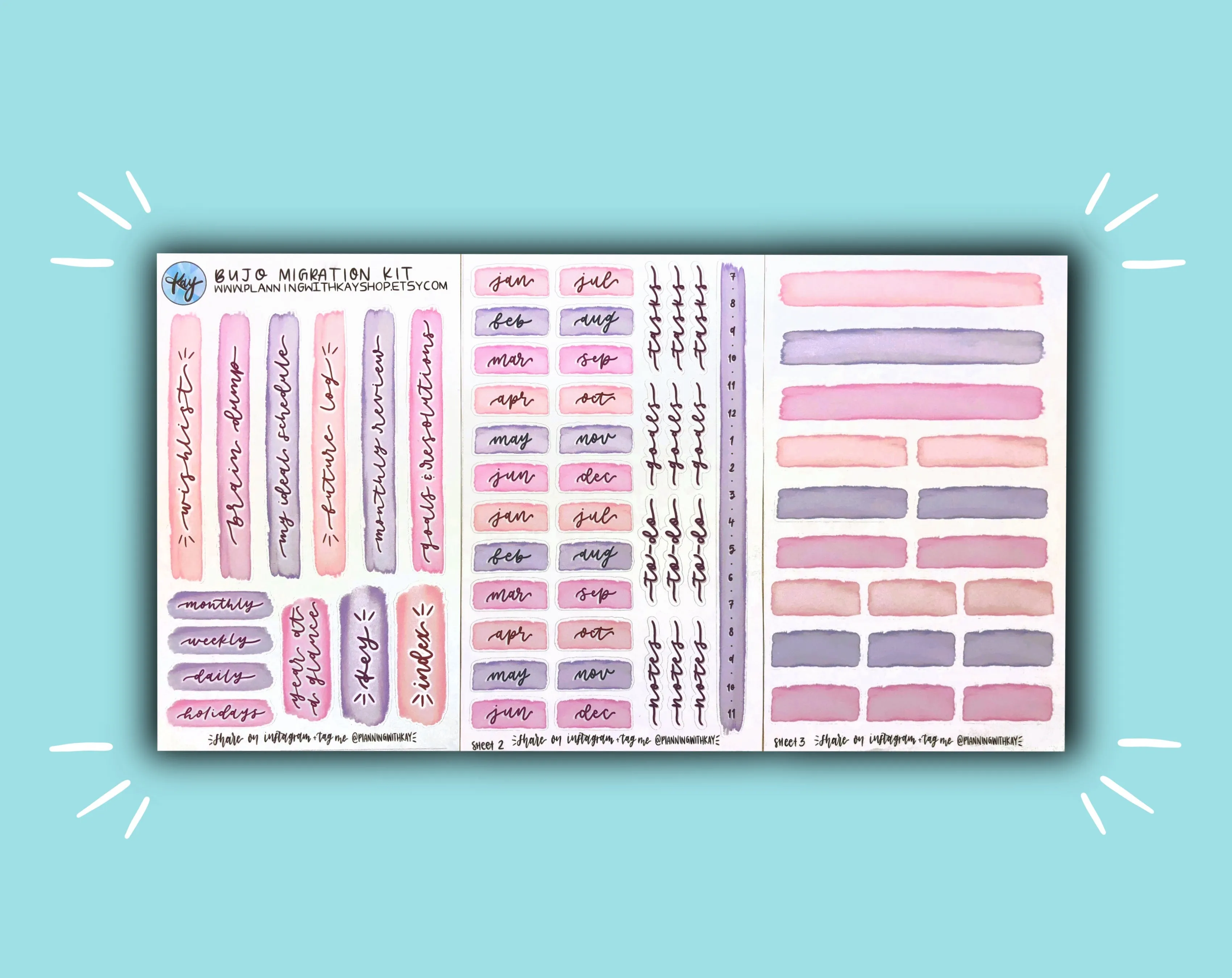 DIGITAL DOWNLOAD Bujo Migration Kit
