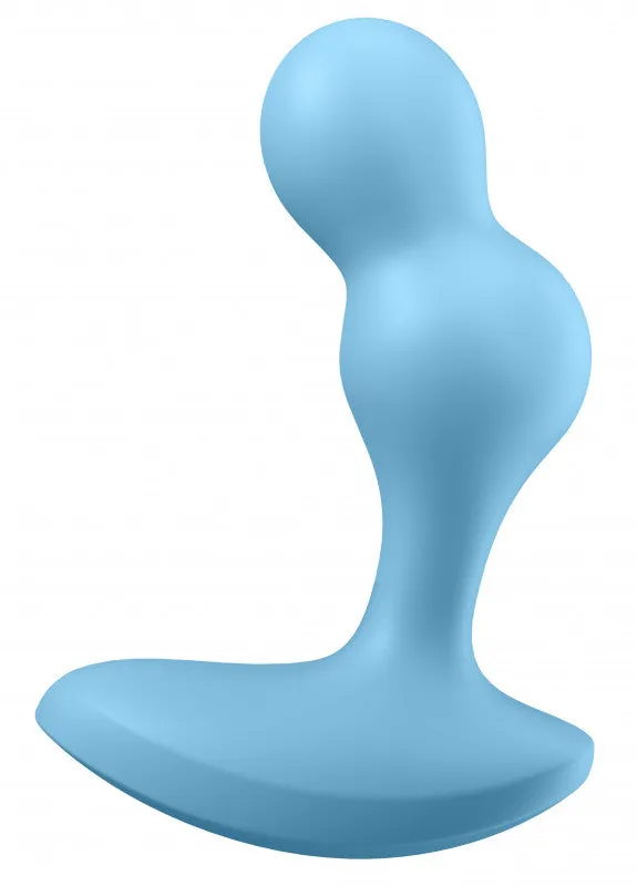 Diver Plug Vibrator - Light Blue