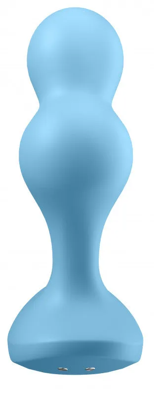 Diver Plug Vibrator - Light Blue