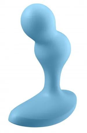 Diver Plug Vibrator - Light Blue