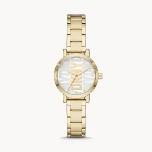 DKNY  SOHO GOLD STAINLESS STEEL WOMENS WATCH