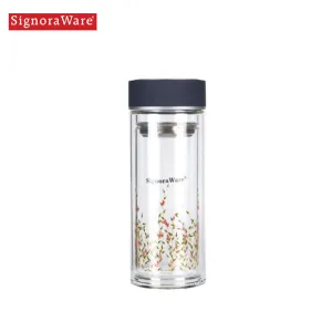 Double Wall Glass Bottle 1403