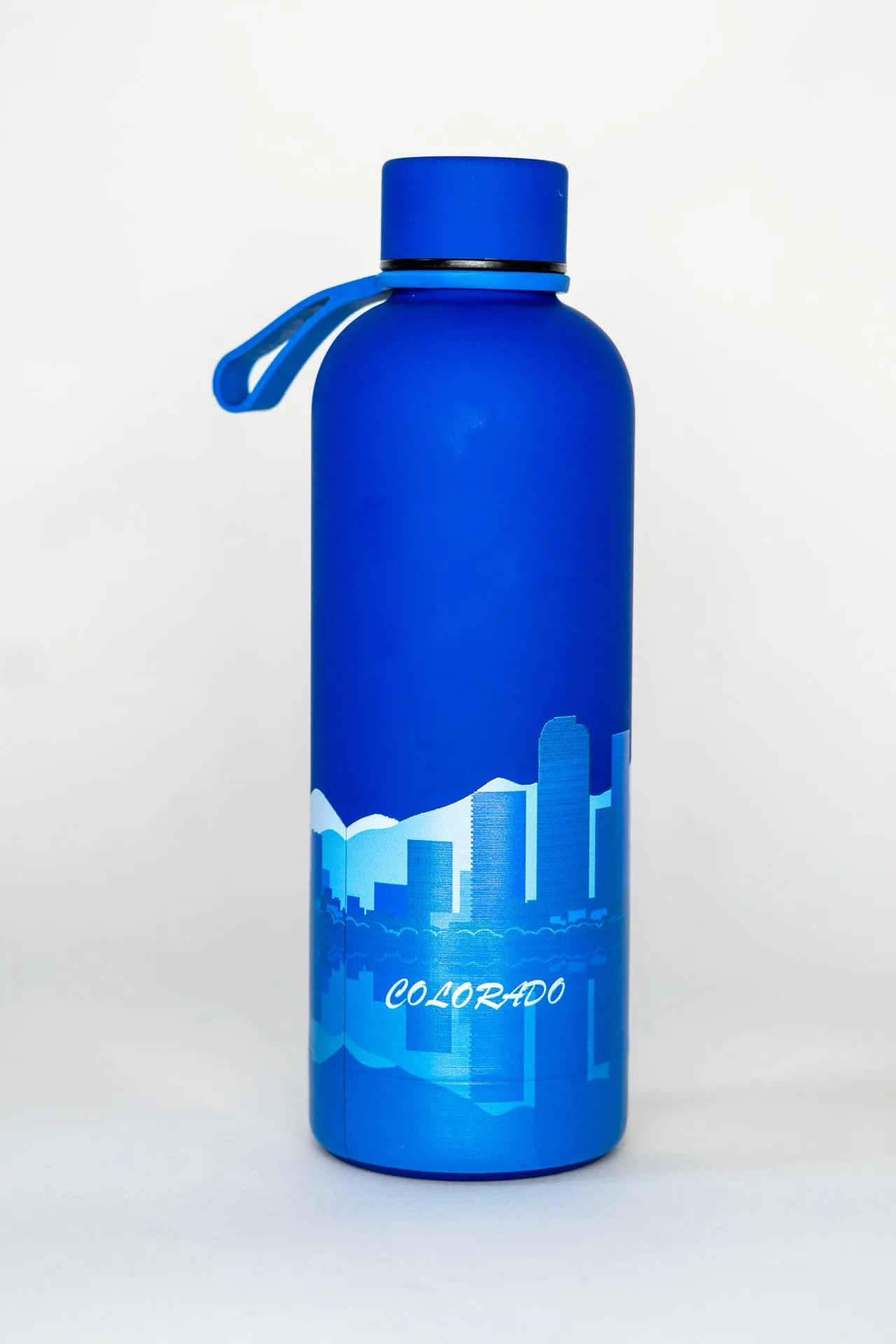 Double Walled Colorado Skyline Stainless Steel Water Bottle