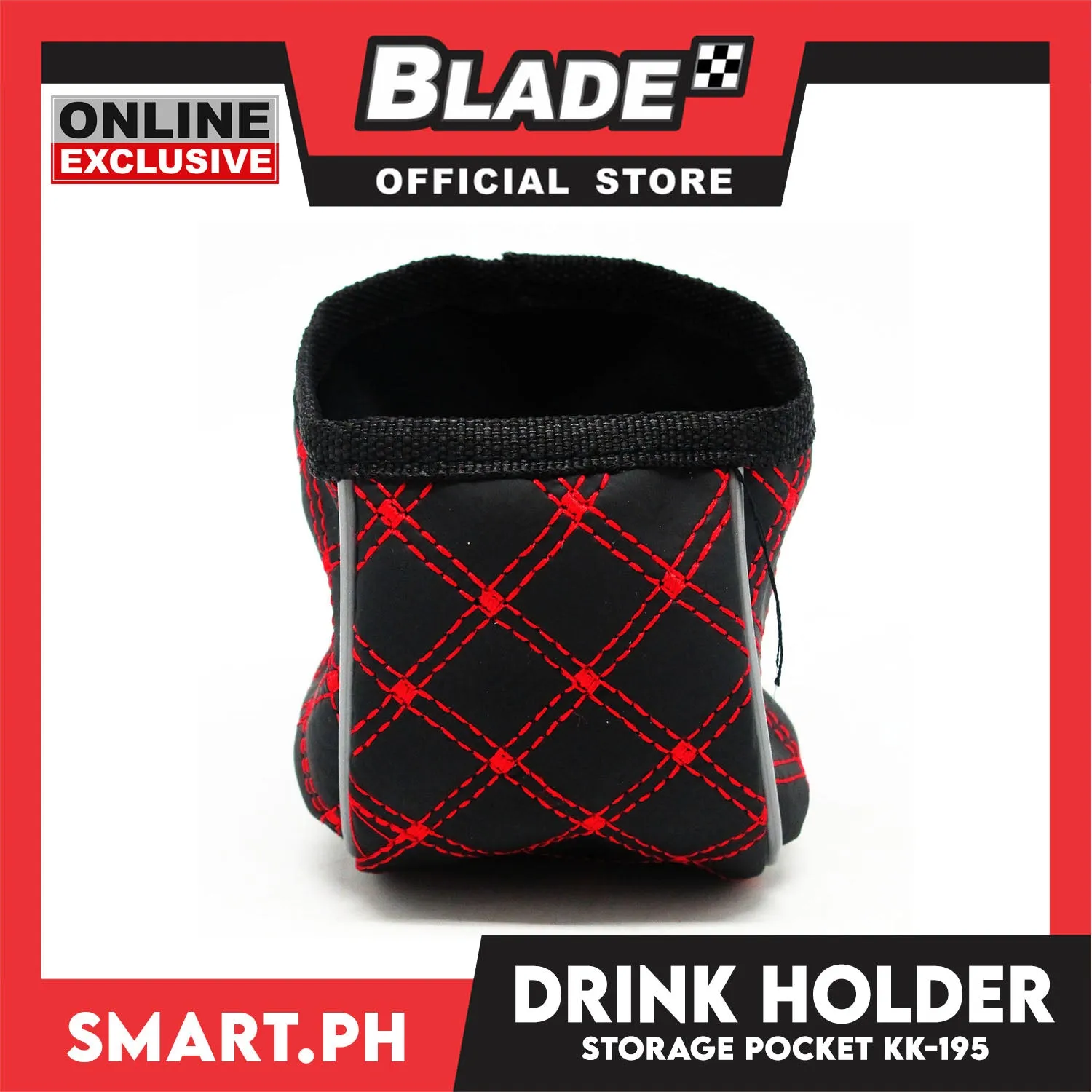 Drink Holder/ Storage Pocket KK-195 (Black)