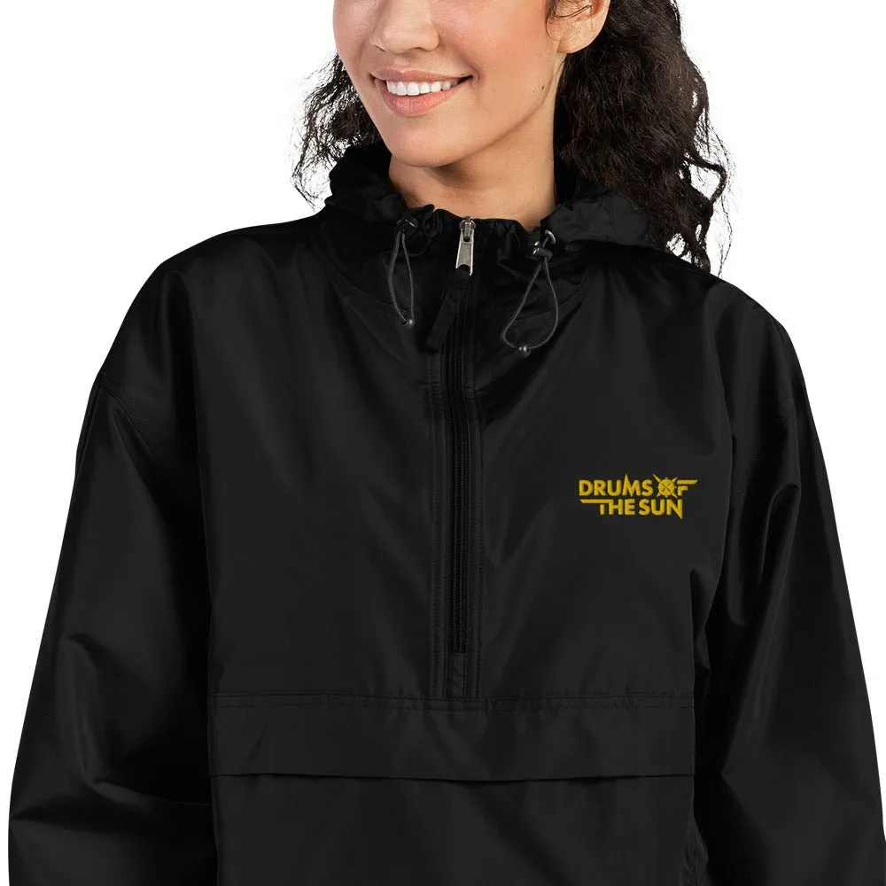 Drums of the Sun Embroidered Champion Packable Jacket