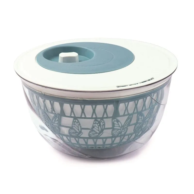 Eetrite Snips Miss Butterfly Salad Spinner 4L Light Blue (2 In 1) 020476