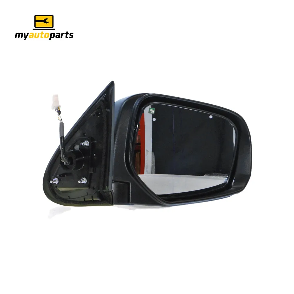 Electric With Indicator Door Mirror Drivers Side Genuine suits Mitsubishi Triton MQ