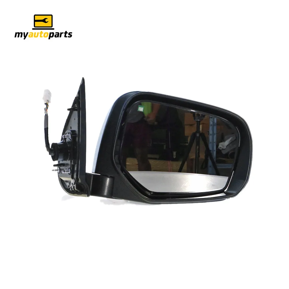 Electric With Indicator Door Mirror Drivers Side Genuine suits Mitsubishi Triton MQ