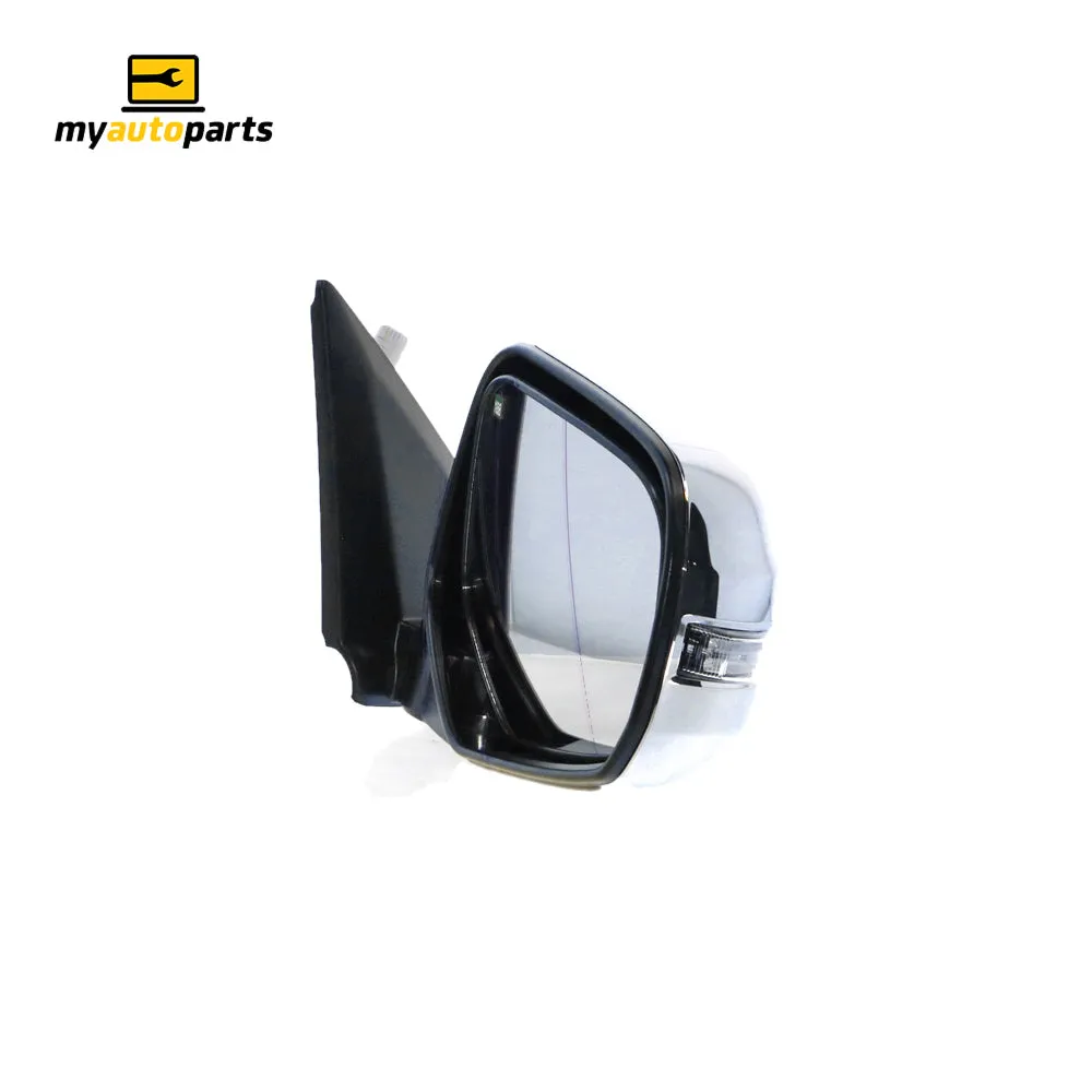Electric With Indicator Door Mirror Drivers Side Genuine suits Mitsubishi Triton MQ
