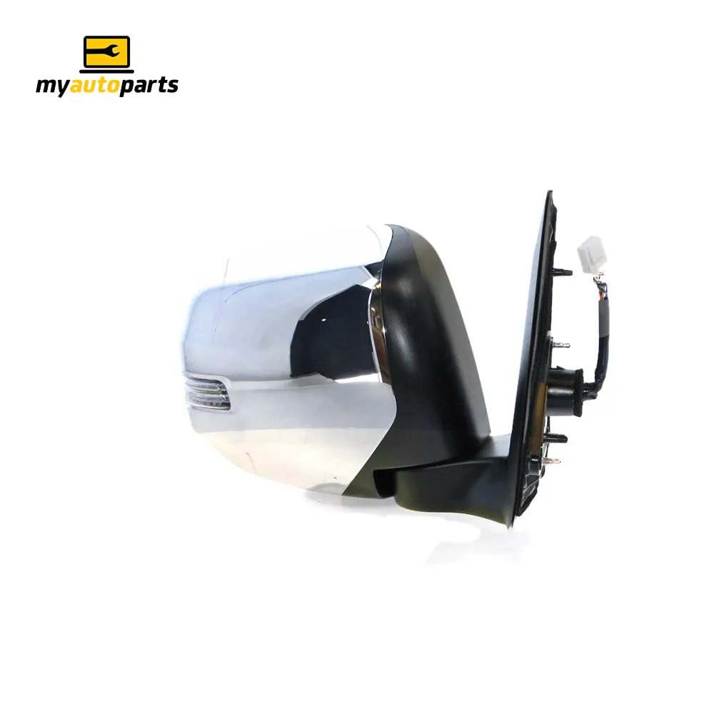 Electric With Indicator Door Mirror Drivers Side Genuine suits Mitsubishi Triton MQ