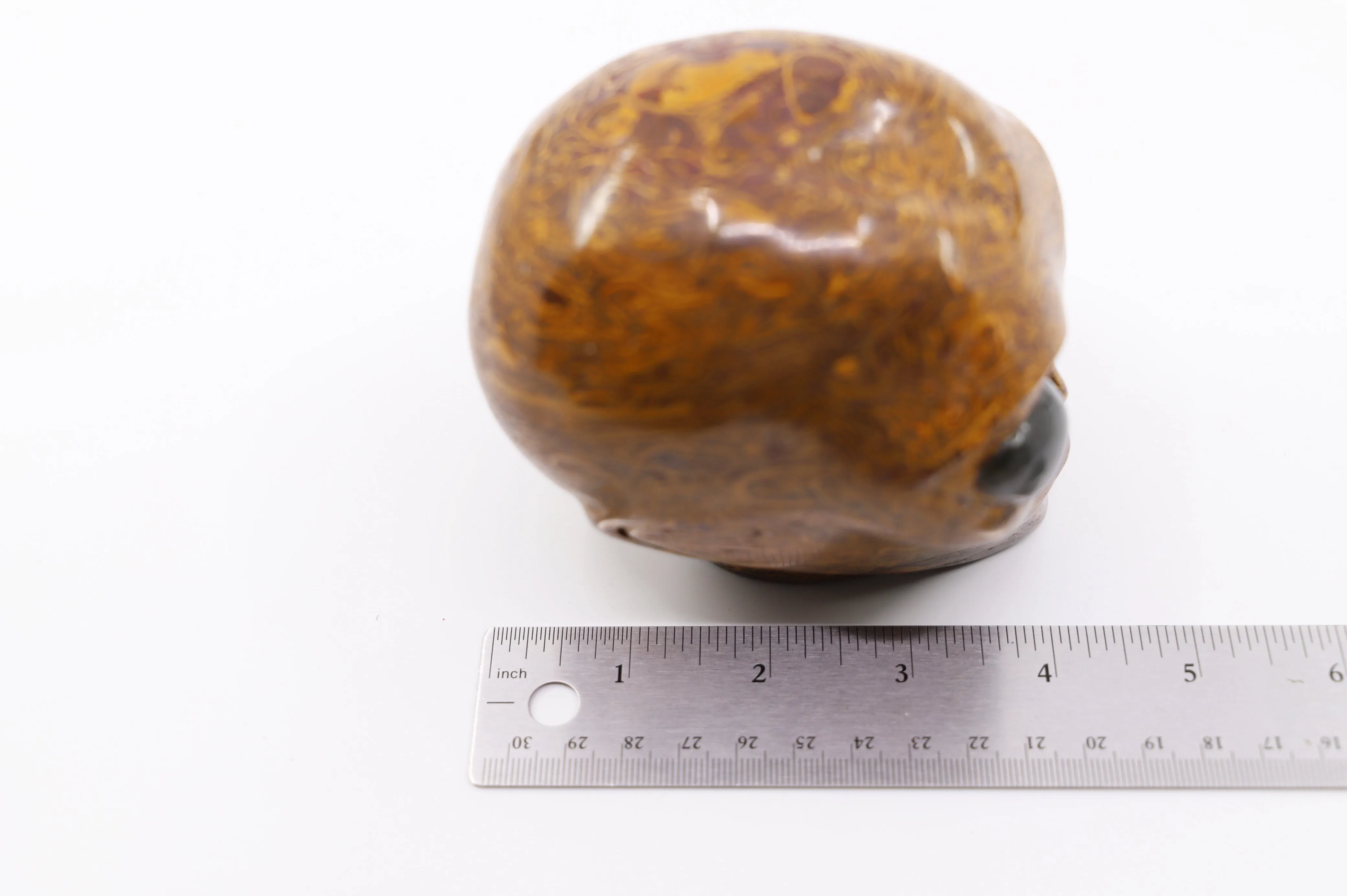 Elephant Skin Jasper Star Being crystal skull