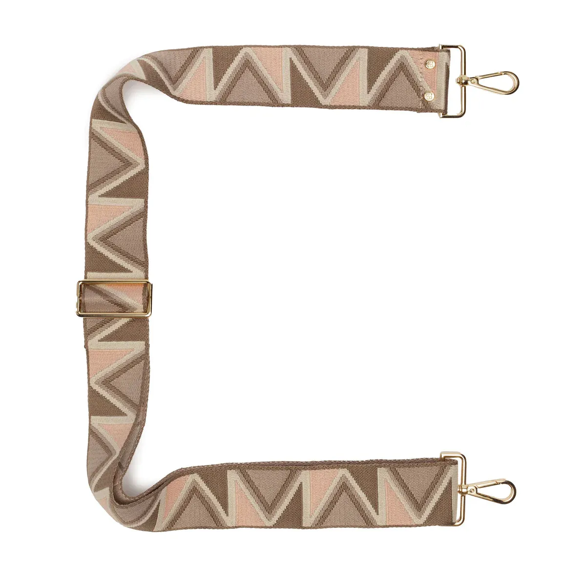 Elie Beaumont Crossbody Strap-Grey Abstract