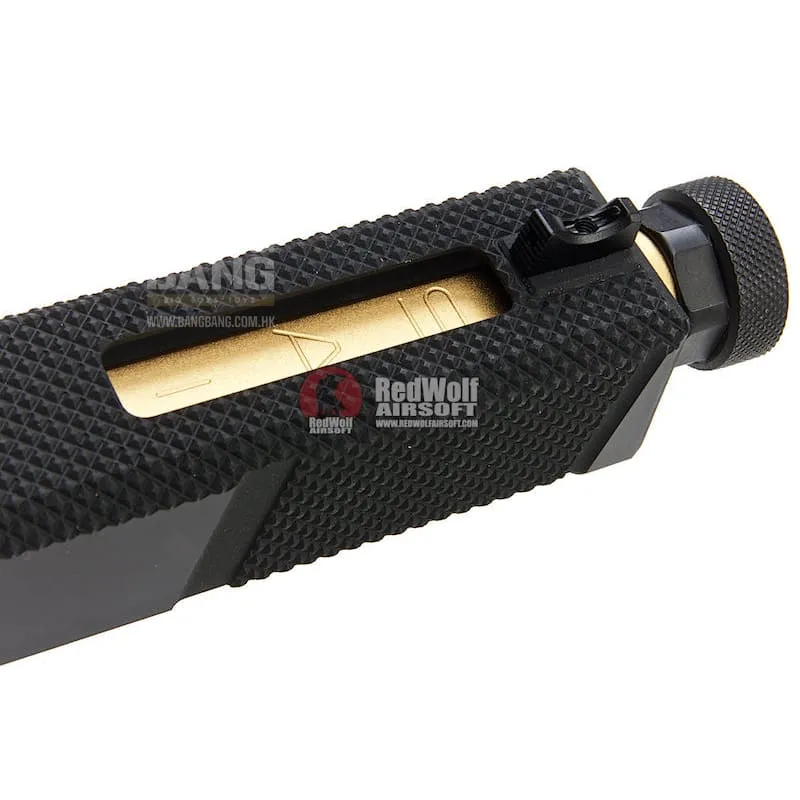 EMG SAI Utility Slide Kit w/ RMR Cut (by G&P) - Gold Barrel for Umarex G17 GBB Pistol