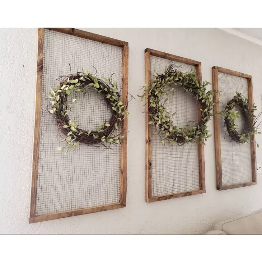 Emma Farmhouse Chicken Wire Frame