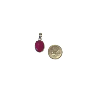 Enhanced Ruby Pendant