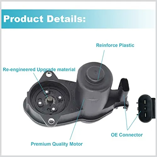 Ensun 1669065401 Parking Brake Actuator Assembly replacement for 2012-2018 Mercedes-Benz W166 X166 GLE GLS ML