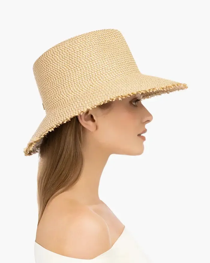 Eric Javits A List Packable Hat in Peanut