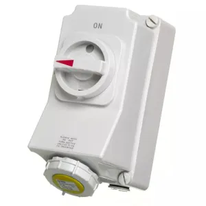 Europa SISW163F IP67 Weatherproof Switched Interlocked Socket 110V 2P E 16A 4H