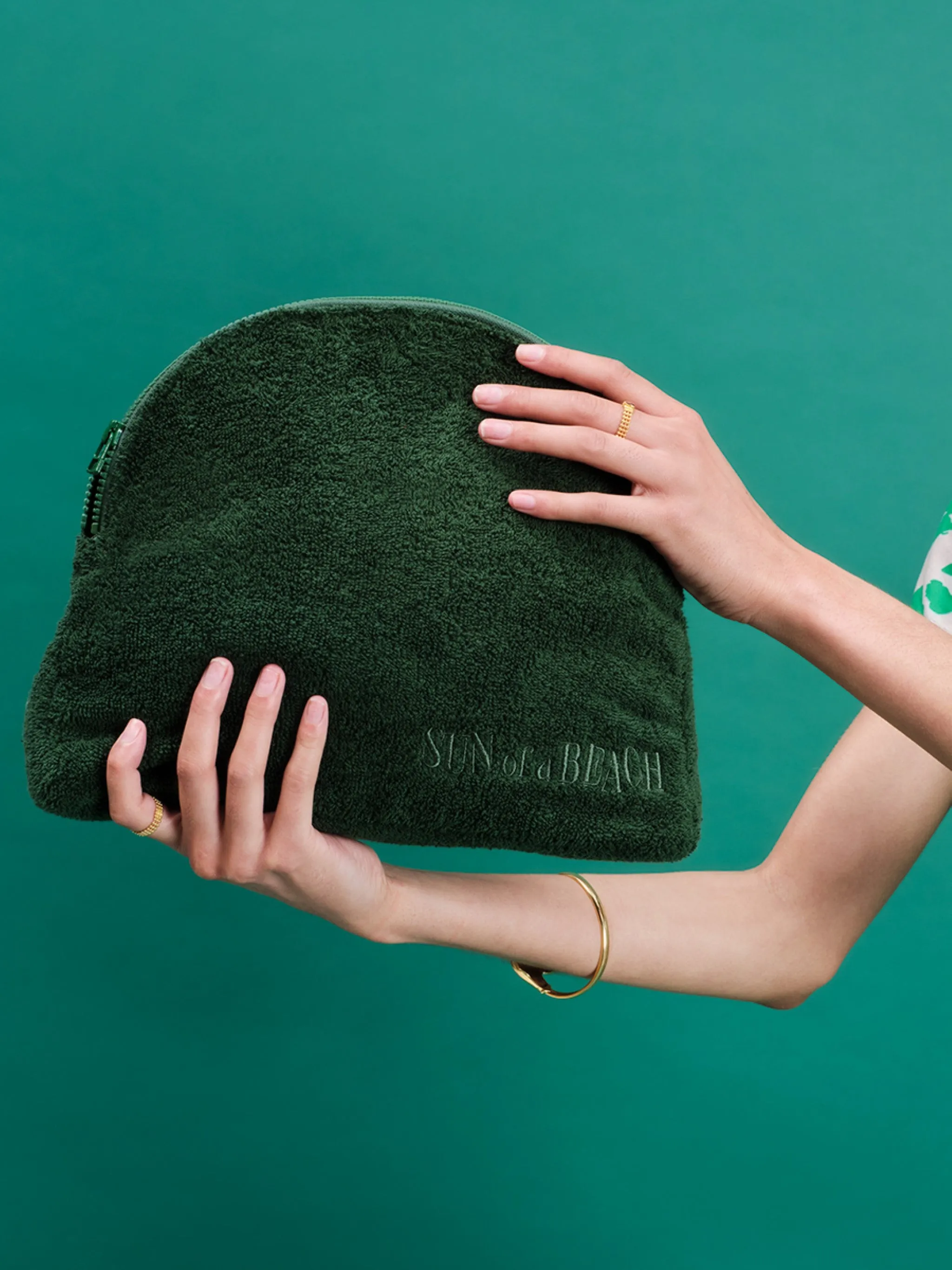 Evergreen | Large Waterproof Luna Pouch