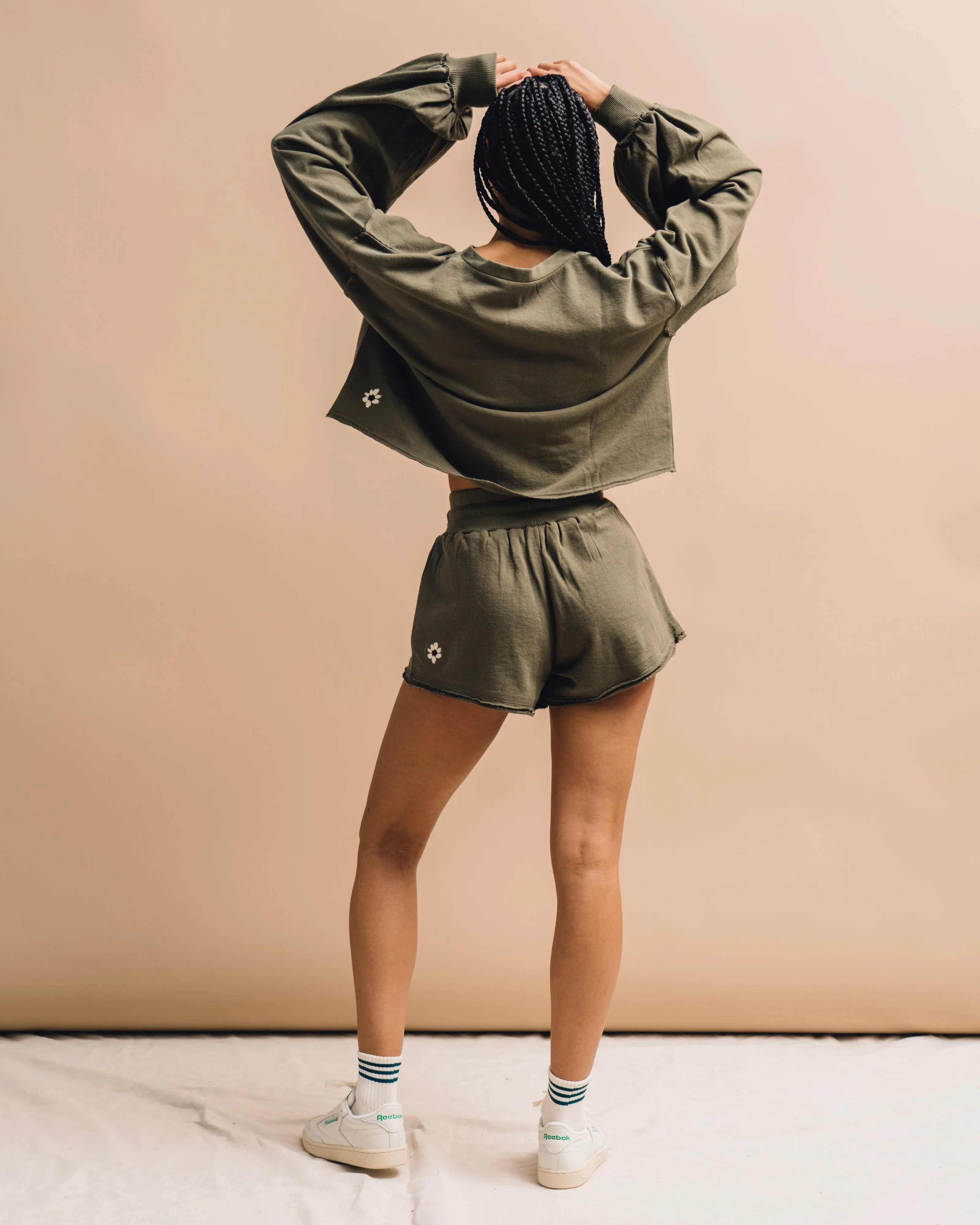 Evyn Sweatshort-Vert