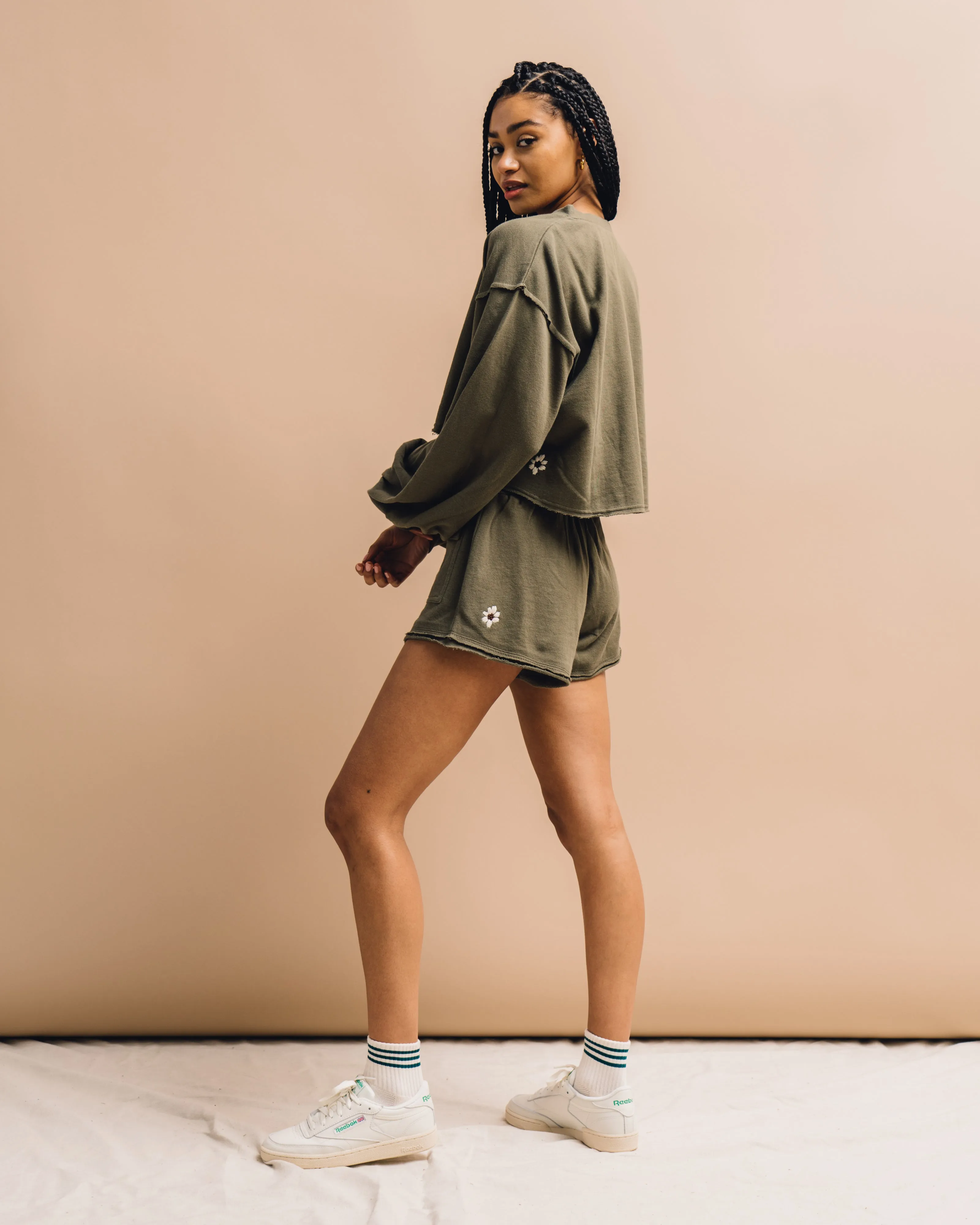 Evyn Sweatshort-Vert