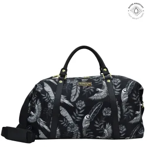 Fabric with Leather Trim Great Escape Duffle - 12016