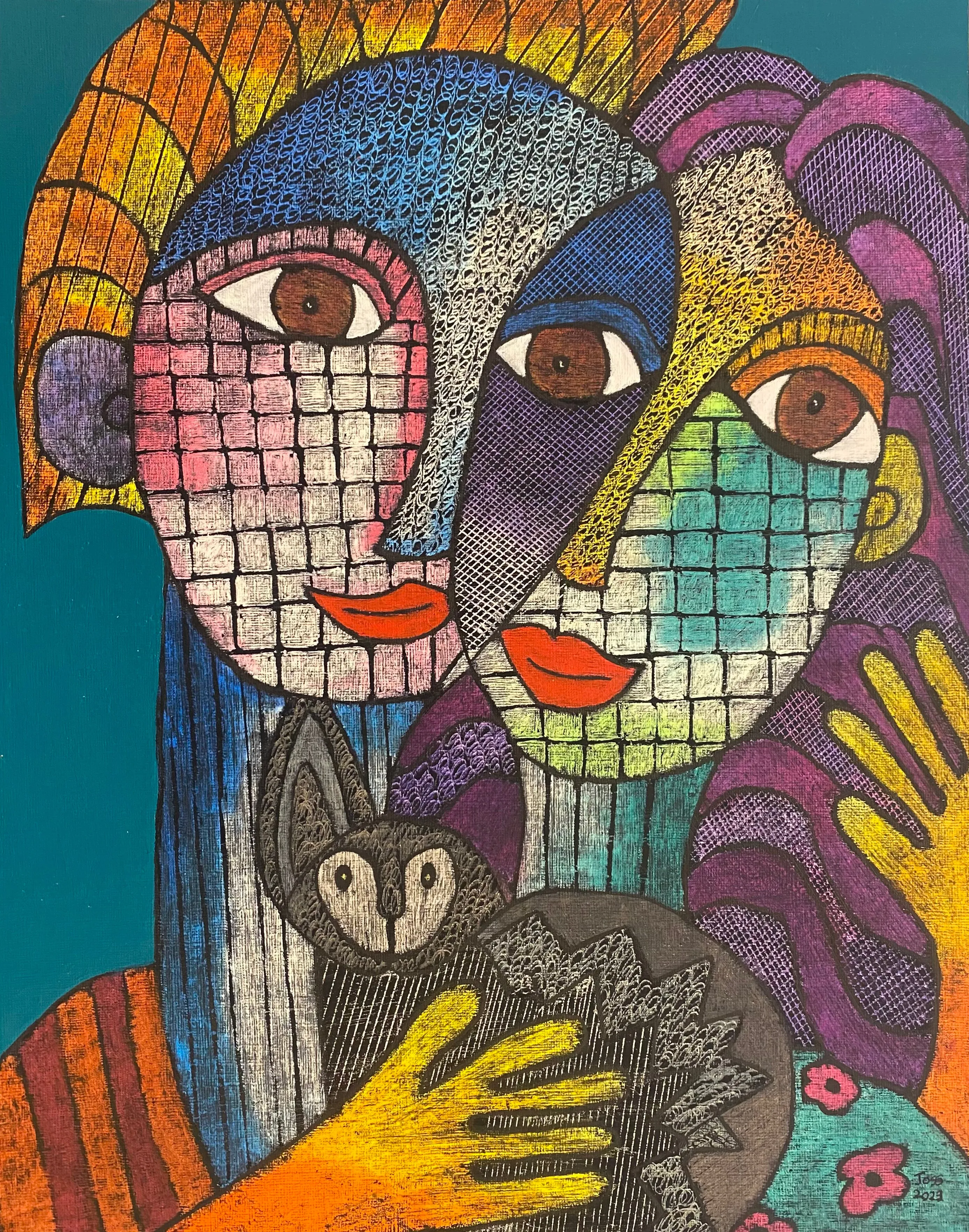 “Family Love” Original by Joss Rossiter